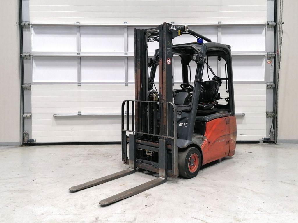 Linde E16C-01 Elektrische heftrucks