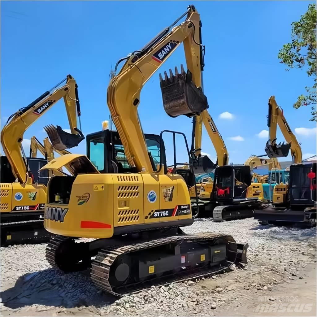 Sany SY 75 C Rupsgraafmachines