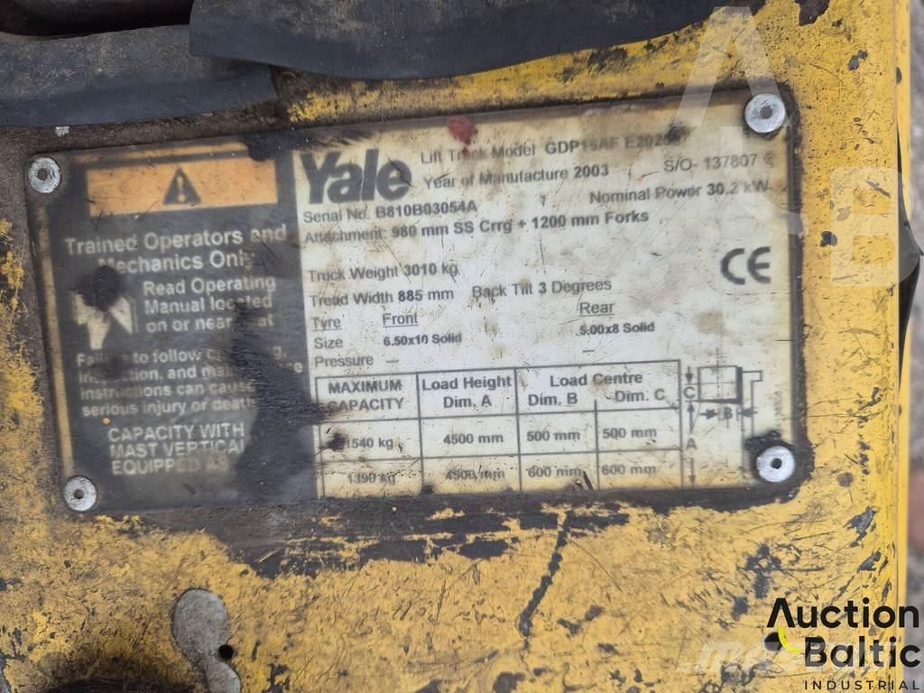 Yale GDP16AF Diesel heftrucks