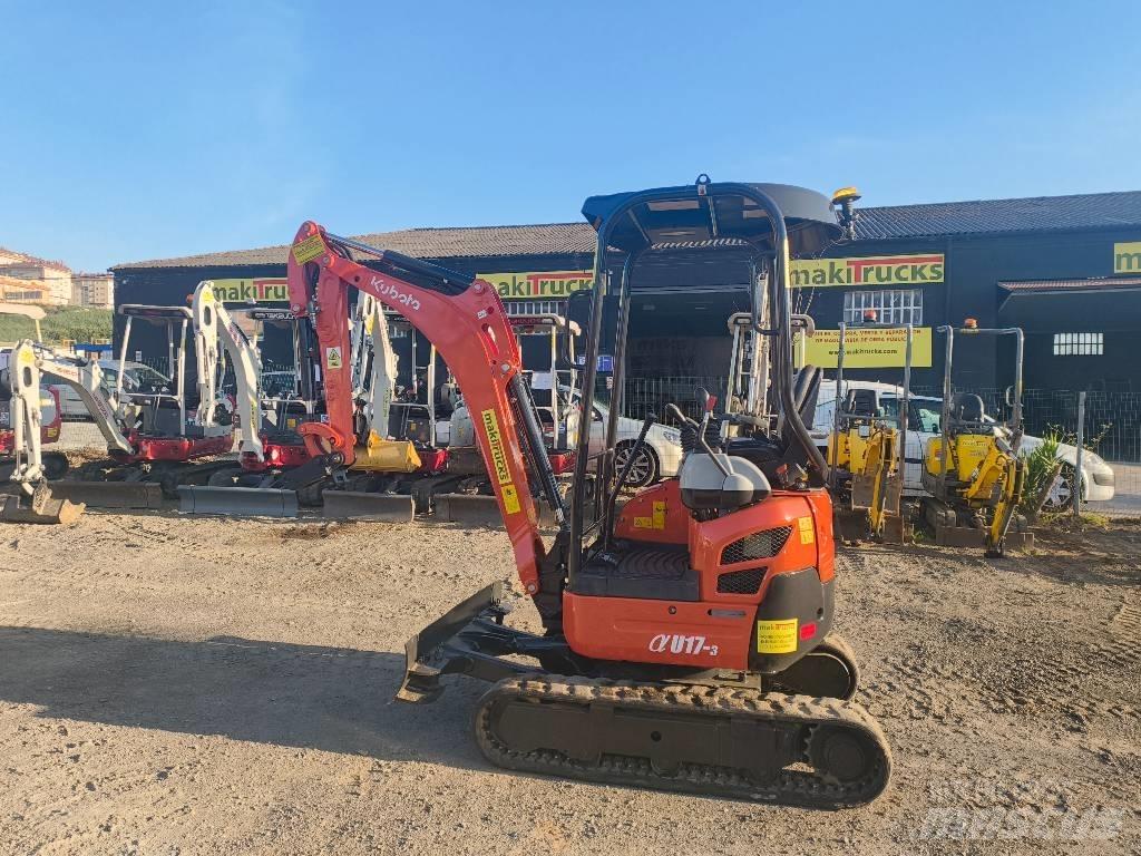 Kubota U 17-3 Minigraafmachines < 7t