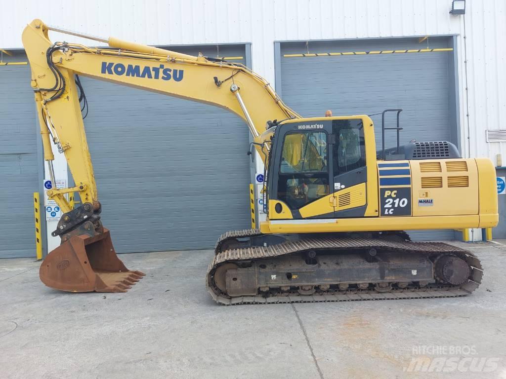 Komatsu PC210LC-10 Rupsgraafmachines