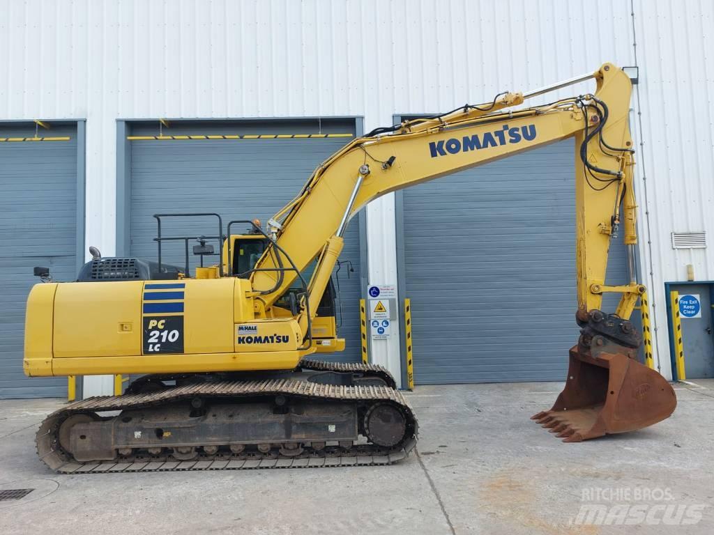 Komatsu PC210LC-10 Rupsgraafmachines