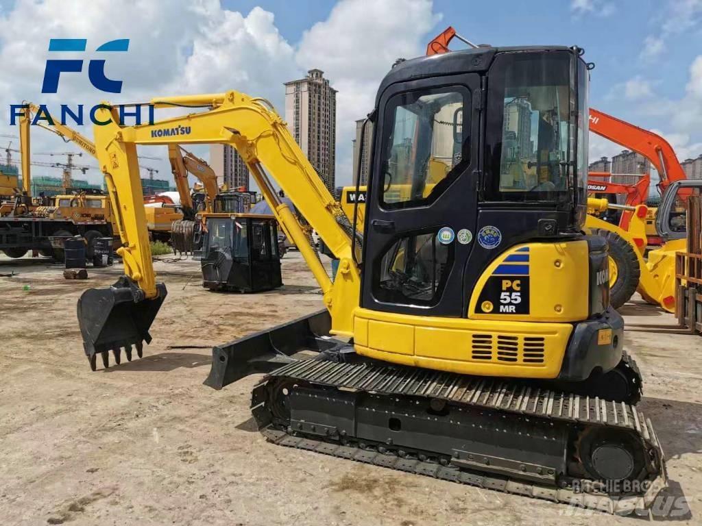 Komatsu pc55mr Rupsgraafmachines