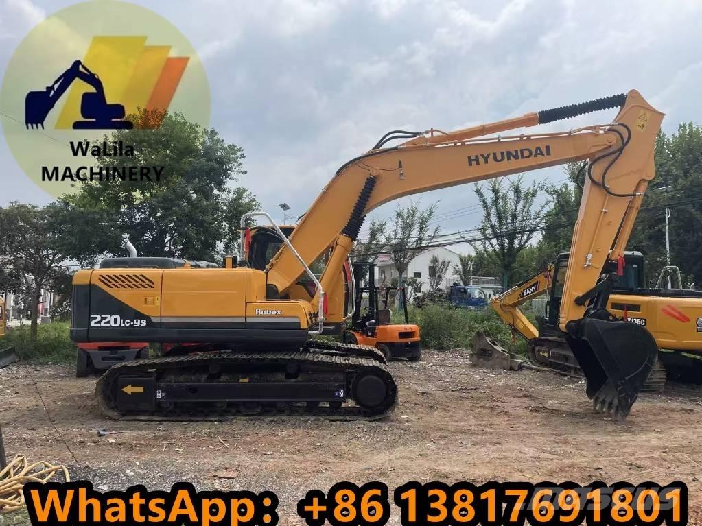 Hyundai R220-9 Midigraafmachines 7t - 12t