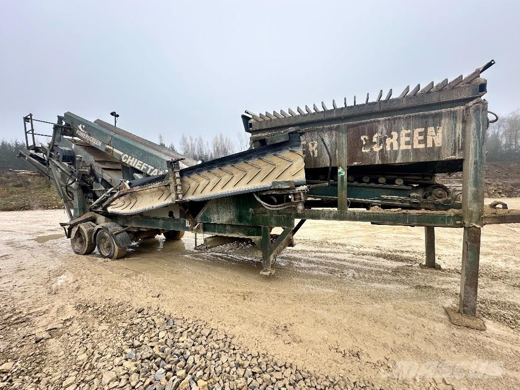 Chieftain 600 Zeefinstallatie