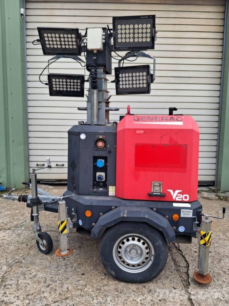 Generac V 20 Mobiele lichtmasten