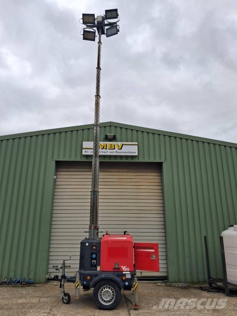 Generac V 20 Mobiele lichtmasten
