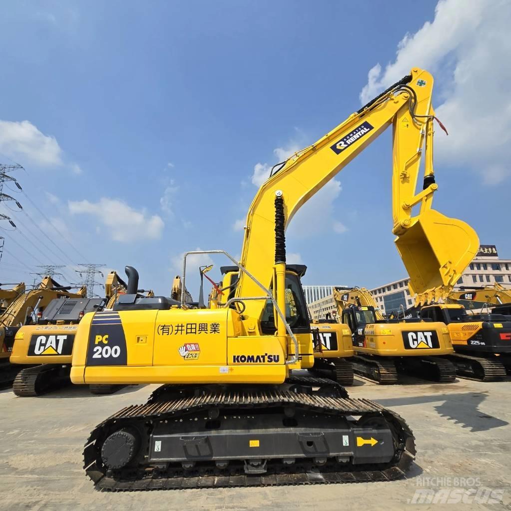 Komatsu PC 200-8 Rupsgraafmachines