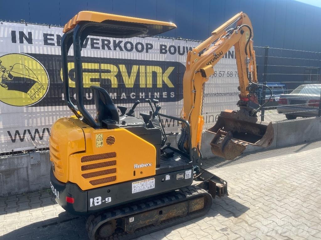 Hyundai 18-9 Minigraafmachines < 7t