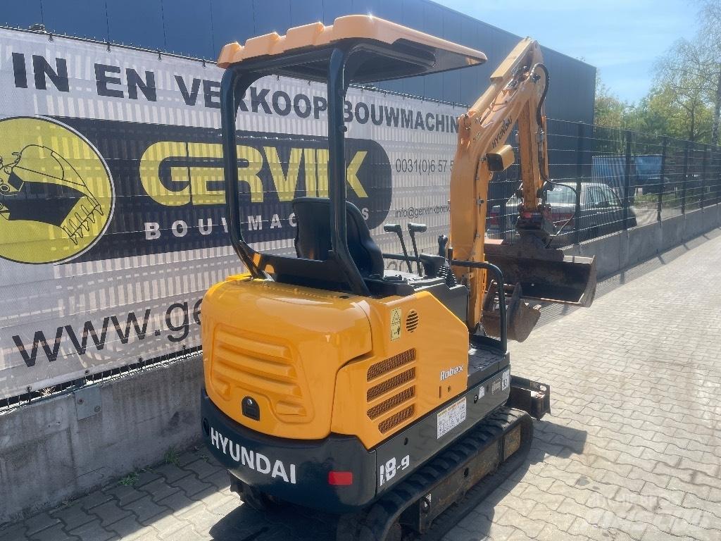 Hyundai 18-9 Minigraafmachines < 7t