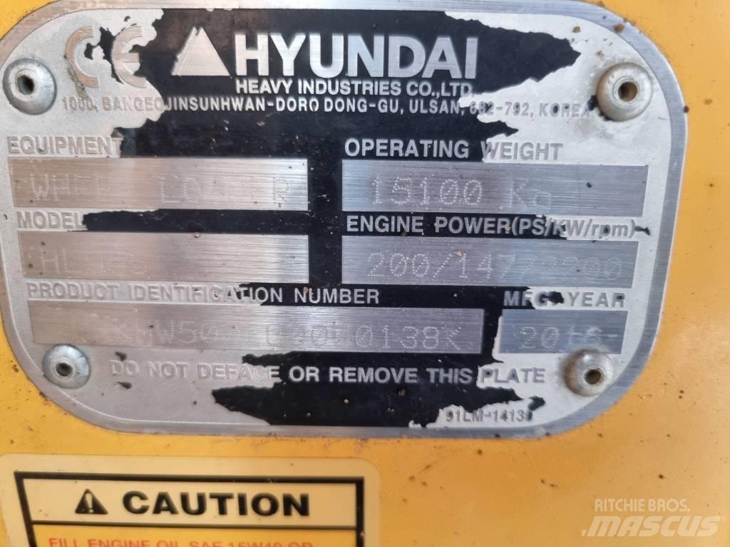 Hyundai HL 955 A Wielladers