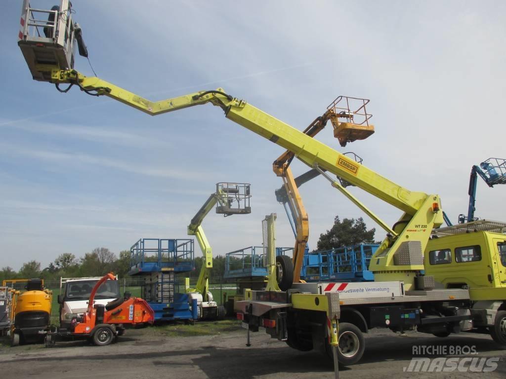 Wumag WT 230 Zelfrijdende knikarm hoogwerker