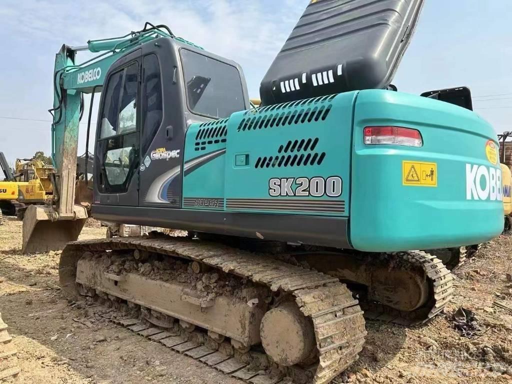Kobelco SK 200 Rupsgraafmachines