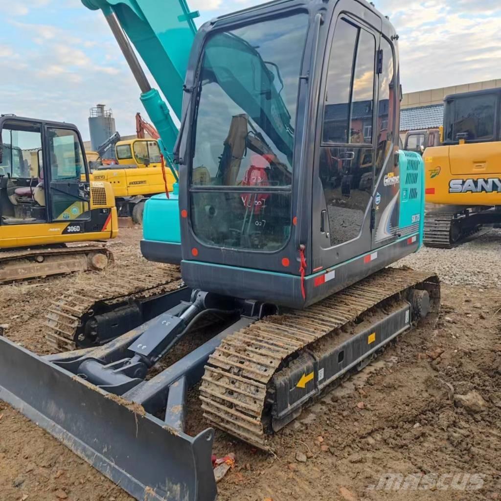 Kobelco SK 75 Rupsgraafmachines
