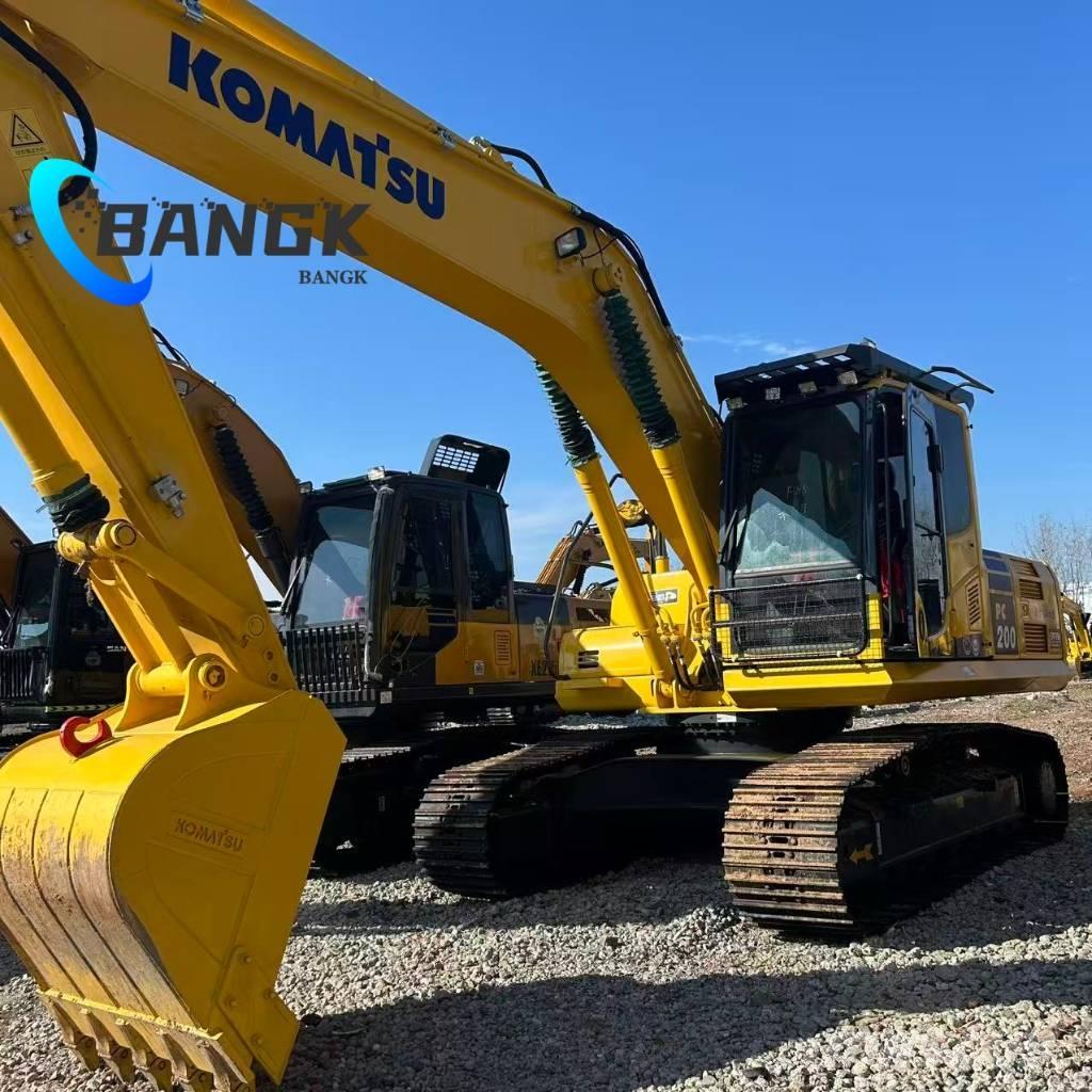 Komatsu PC 200 Rupsgraafmachines