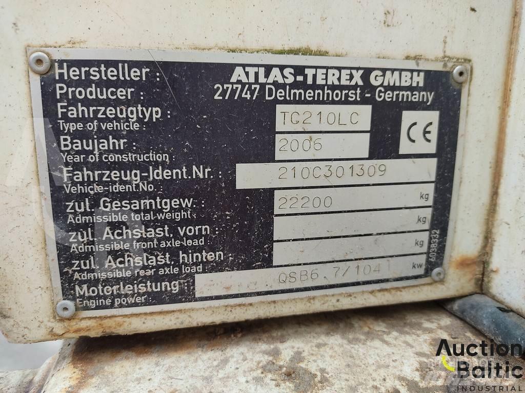 Terex TC210LC Rupsgraafmachines
