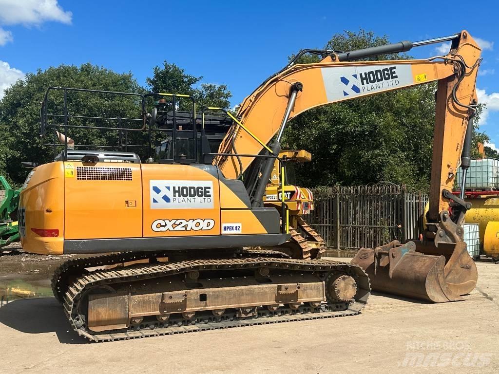 CASE CX 210 D Rupsgraafmachines