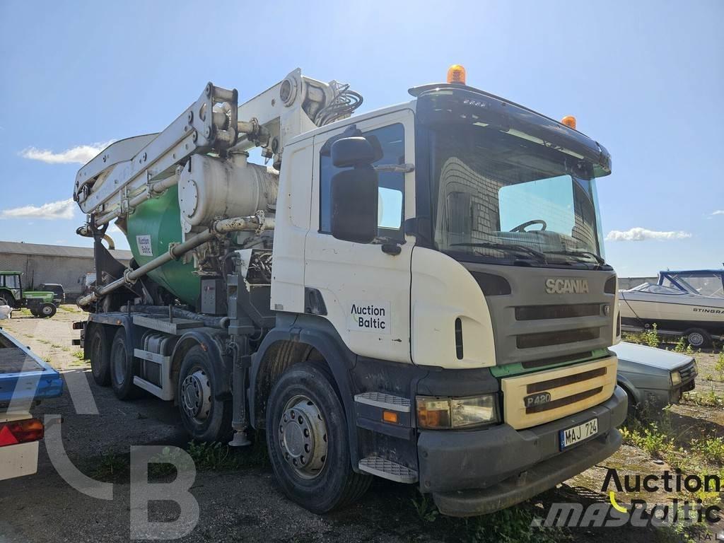 Scania P 420 Betonpomptrucks