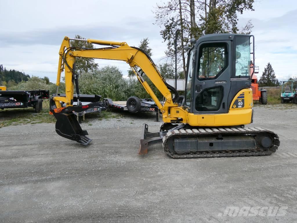 Komatsu PC 40 MR-3 Minigraafmachines < 7t