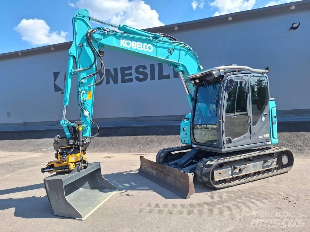 Kobelco SK75SR-7 Midigraafmachines 7t - 12t