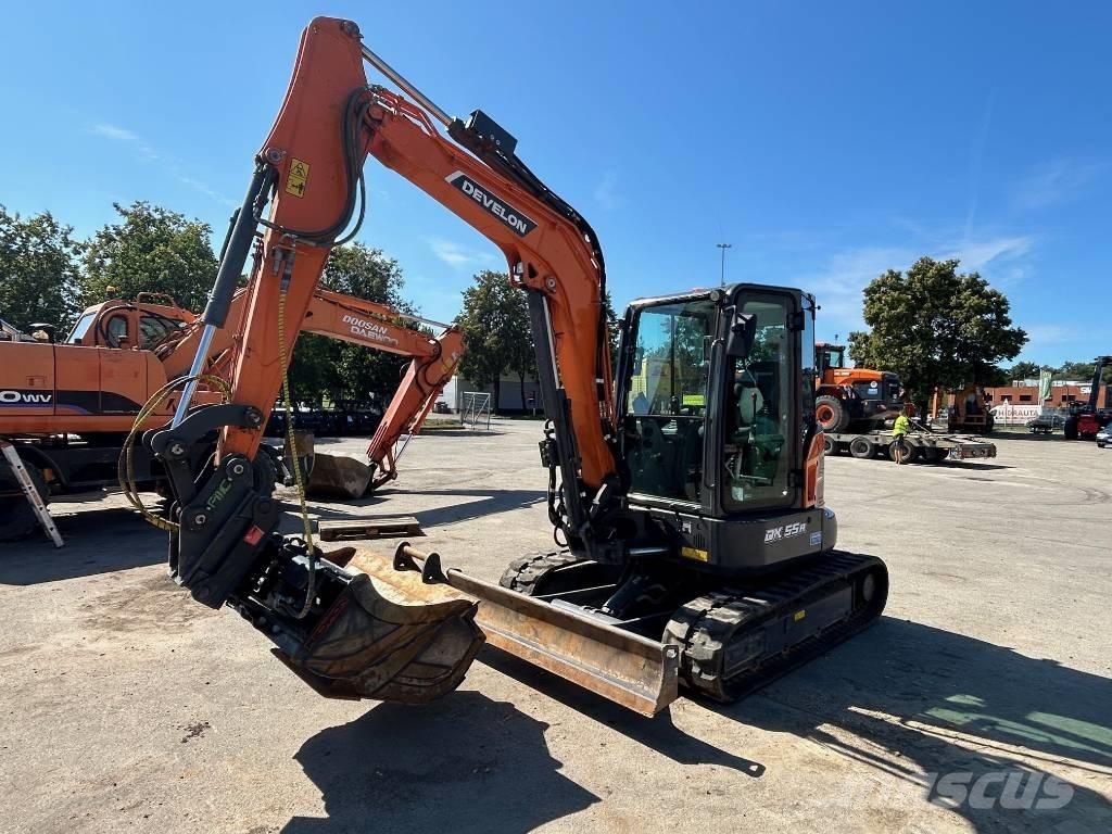 Develon DX 55 R-7 Minigraafmachines < 7t