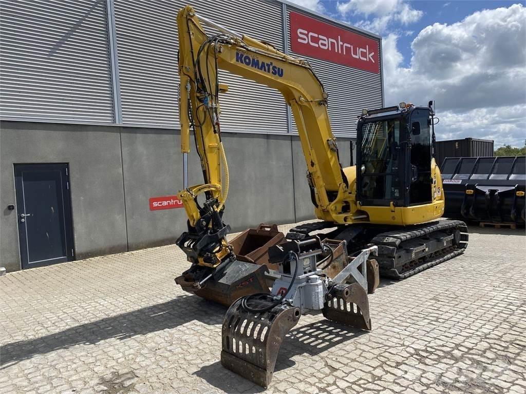 Komatsu PC80MR-5EO Wielgraafmachines