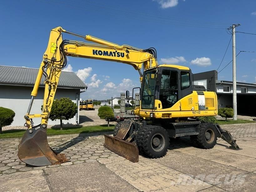 Komatsu PW 160-7E0 Wielgraafmachines