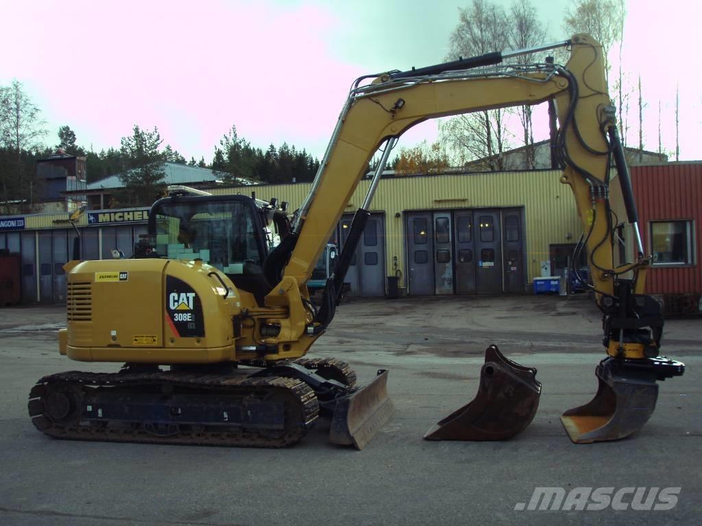 CAT 308 E 2 CR Midigraafmachines 7t - 12t