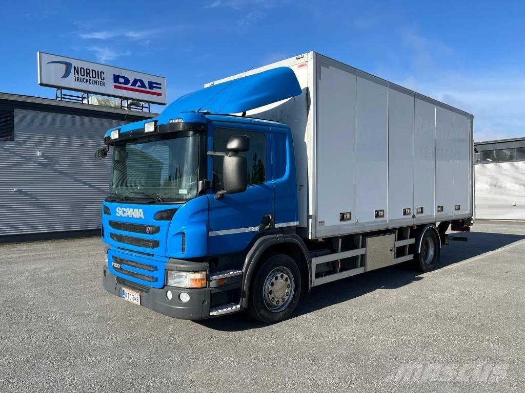 Scania P 230 Bakwagens met gesloten opbouw