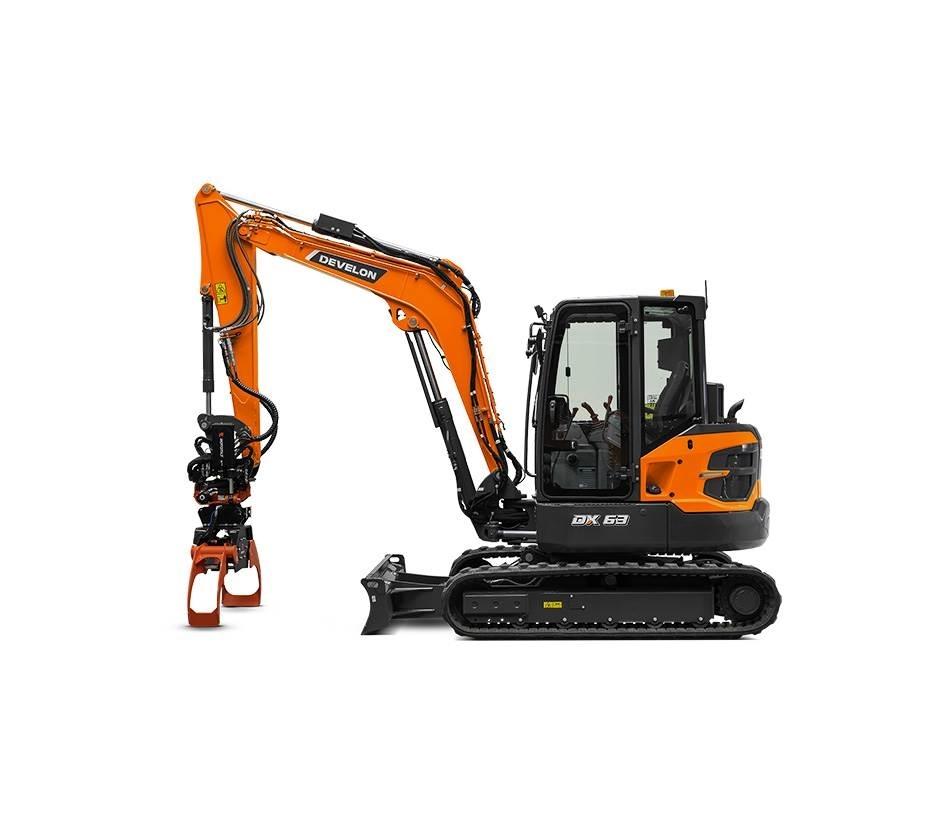 Hyundai DX63-7 Graaf-laadcombinaties