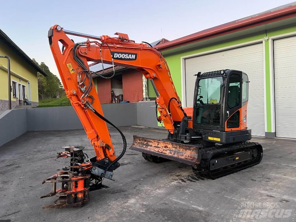 Doosan DX85R-3 Midigraafmachines 7t - 12t