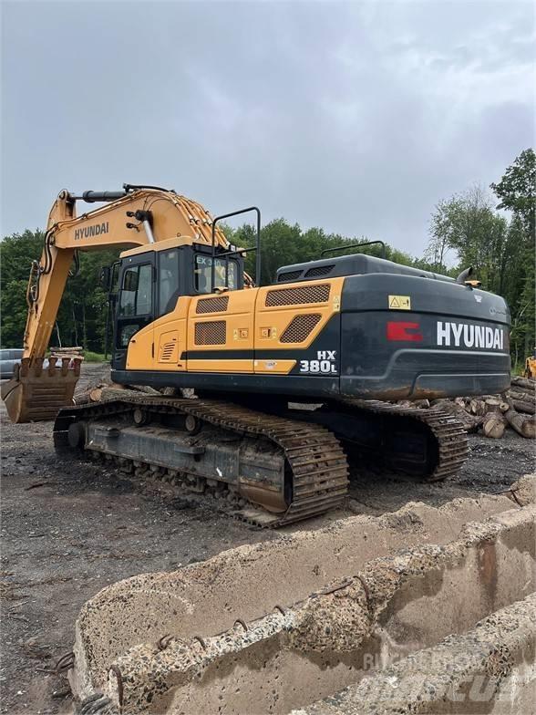 Hyundai HX 380 L Rupsgraafmachines