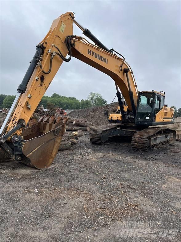 Hyundai HX 380 L Rupsgraafmachines
