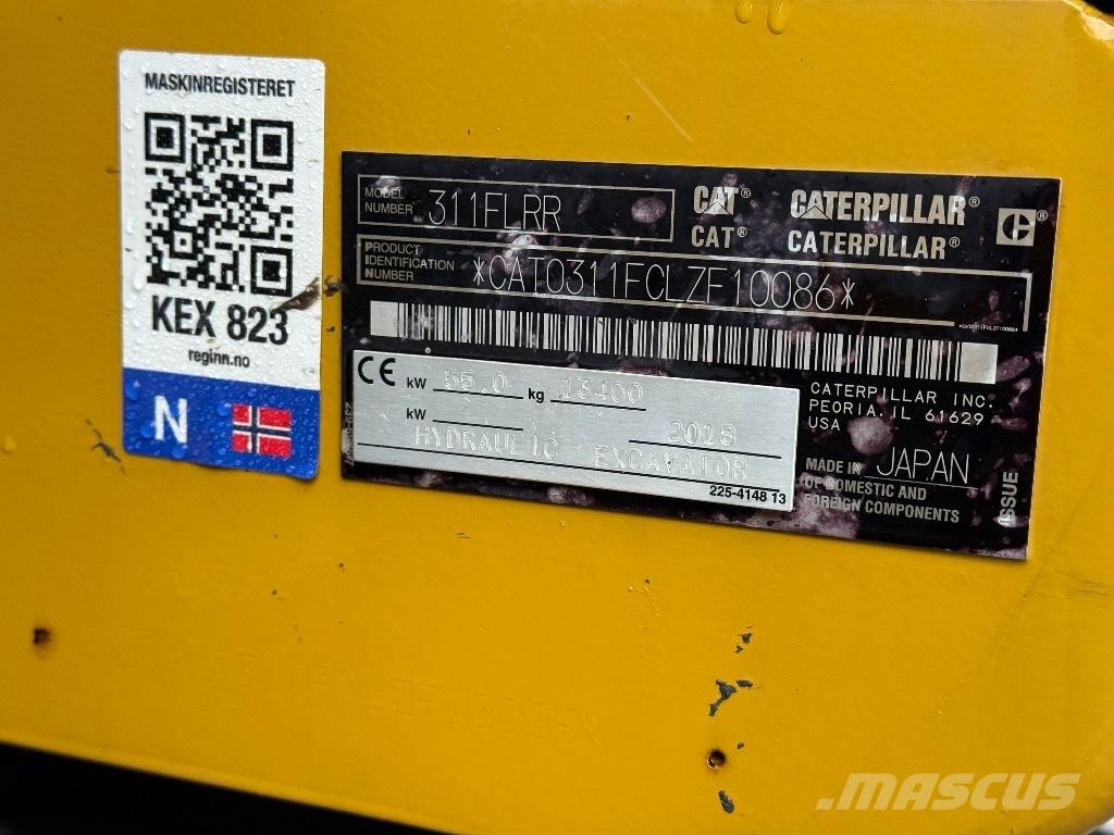 CAT 311 FL RR Rupsgraafmachines