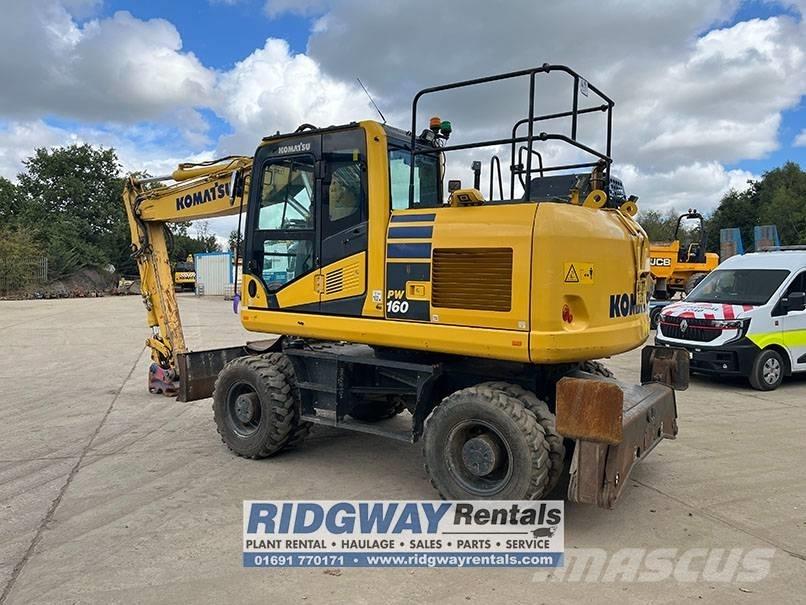Komatsu PW 160-11 Wielgraafmachines