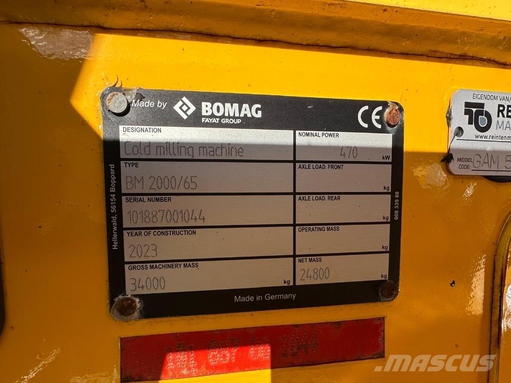 Bomag BM 2000/65 Asfaltfrezen