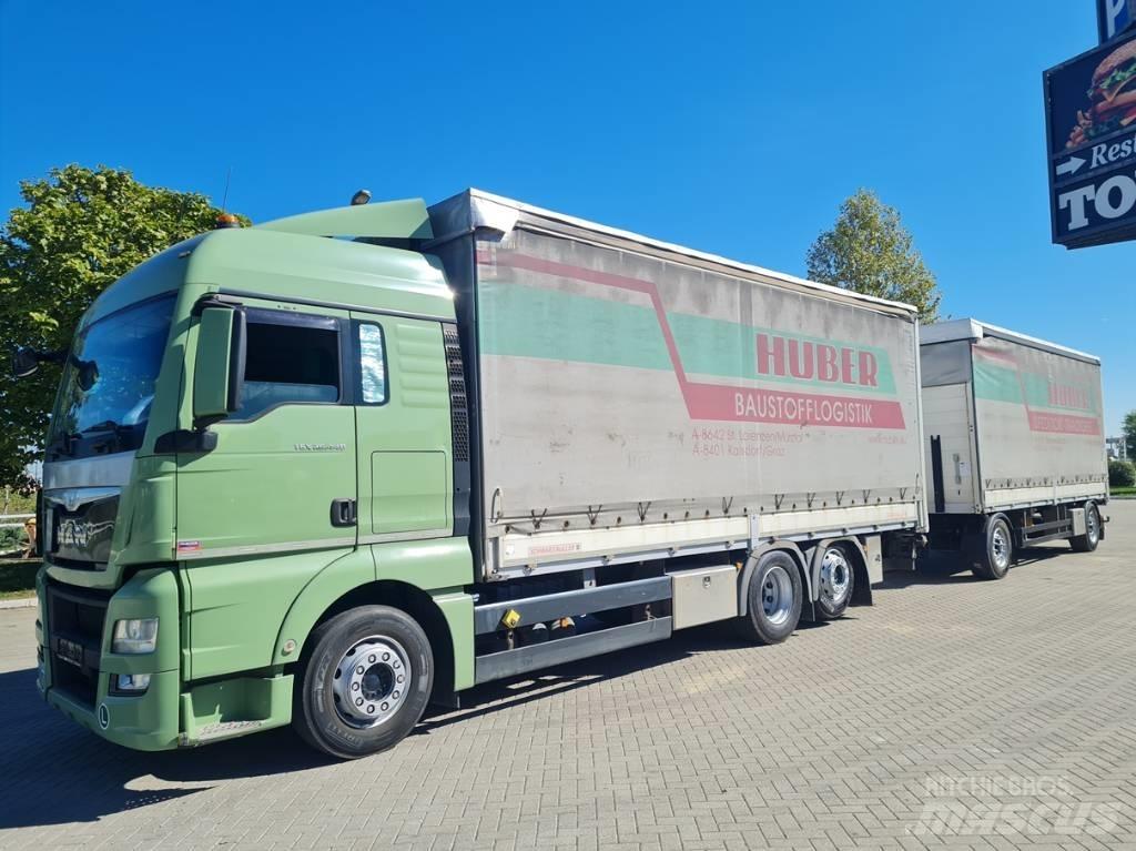 MAN 26.440  7.4 + 7.3 Schuifzeilopbouw