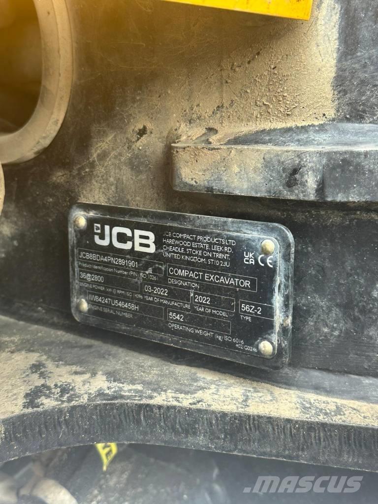 JCB 56 Z-2 Rupsgraafmachines