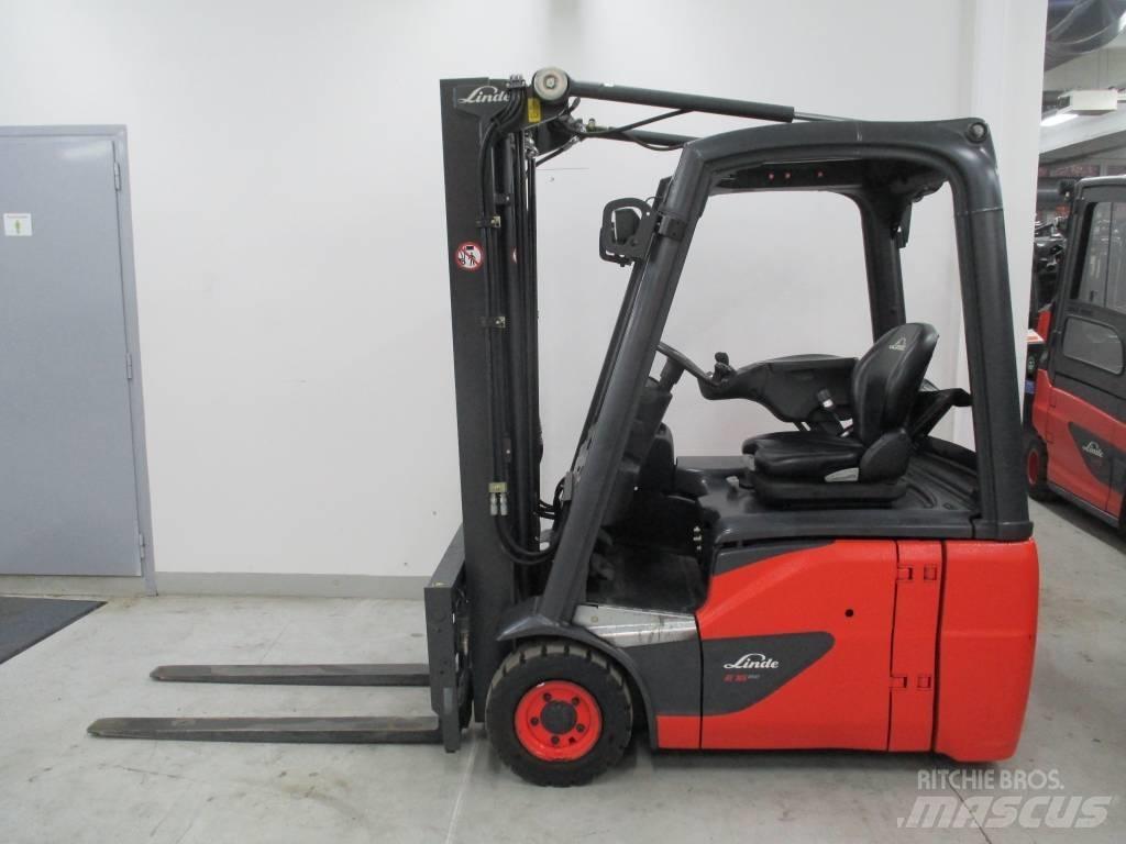 Linde E 16 C-02 Elektrische heftrucks