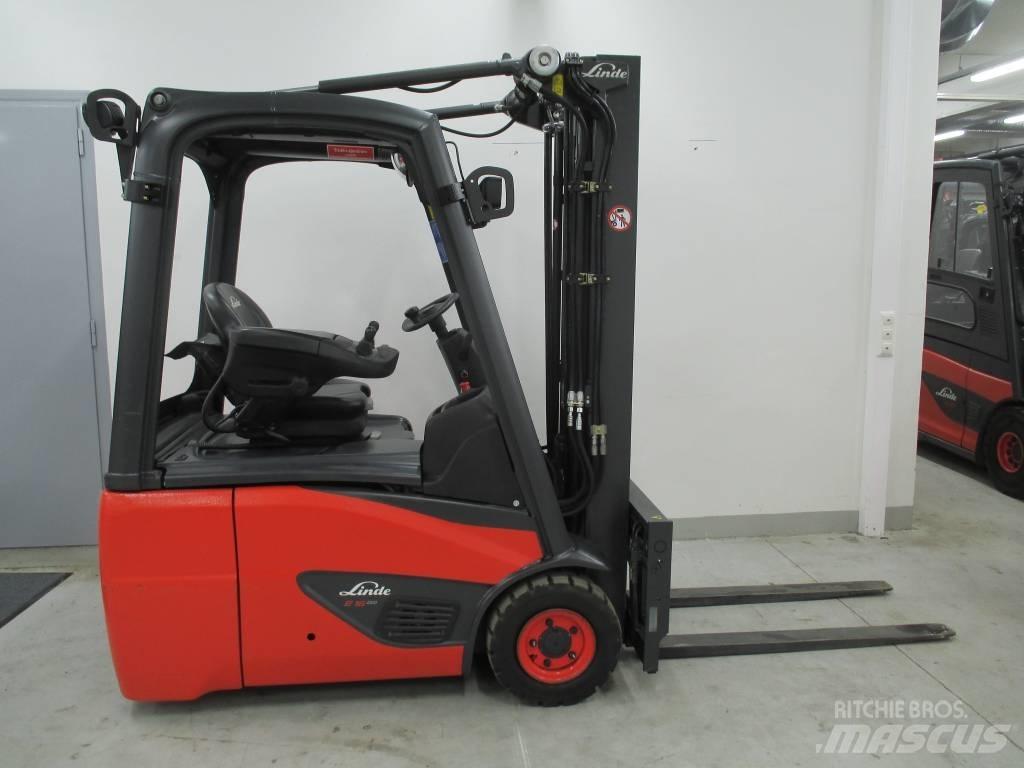 Linde E 16 C-02 Elektrische heftrucks