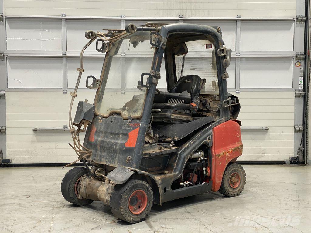 Linde H20T-02 LPG heftrucks