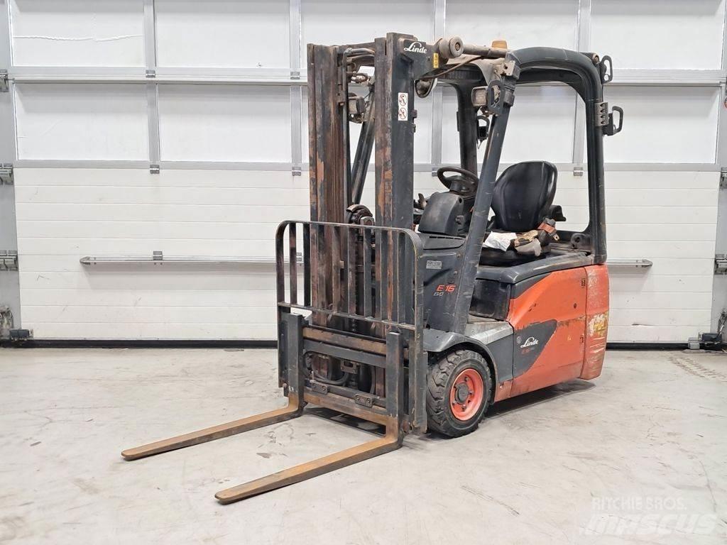 Linde E16C-02 Elektrische heftrucks
