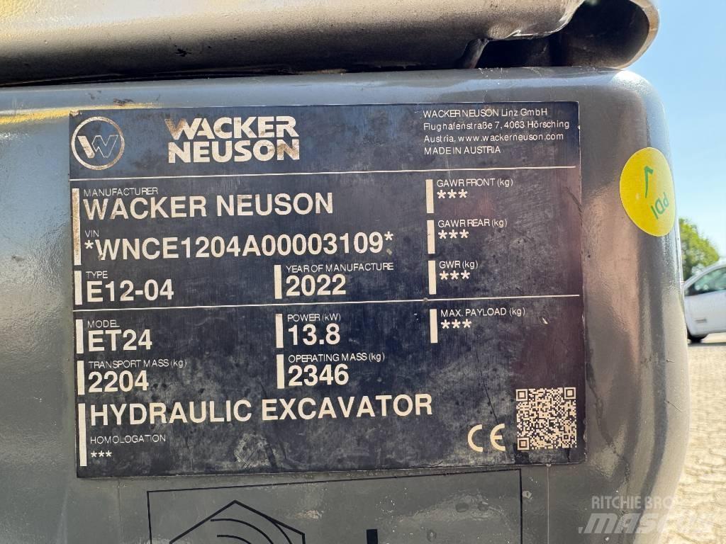 Wacker Neuson ET 24 Minigraafmachines < 7t