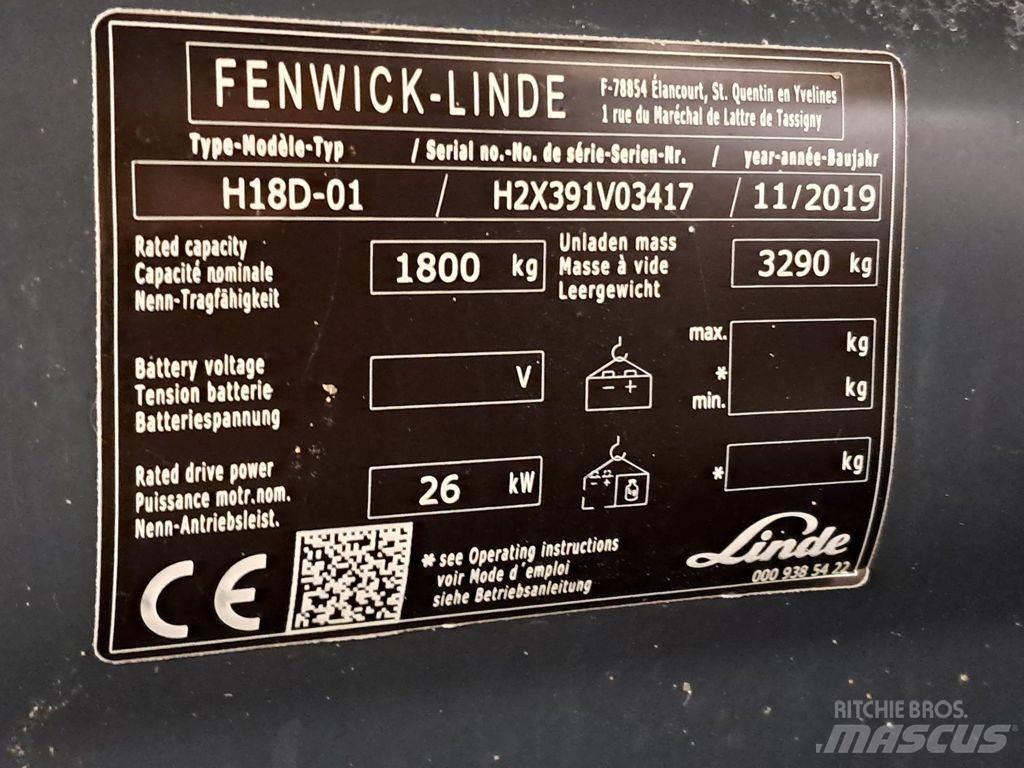 Linde H18D-01 Diesel heftrucks