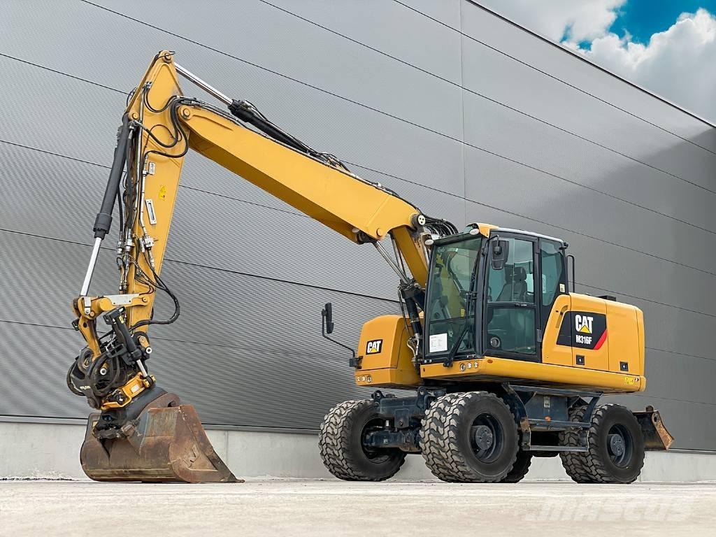 CAT M316F Wielgraafmachines