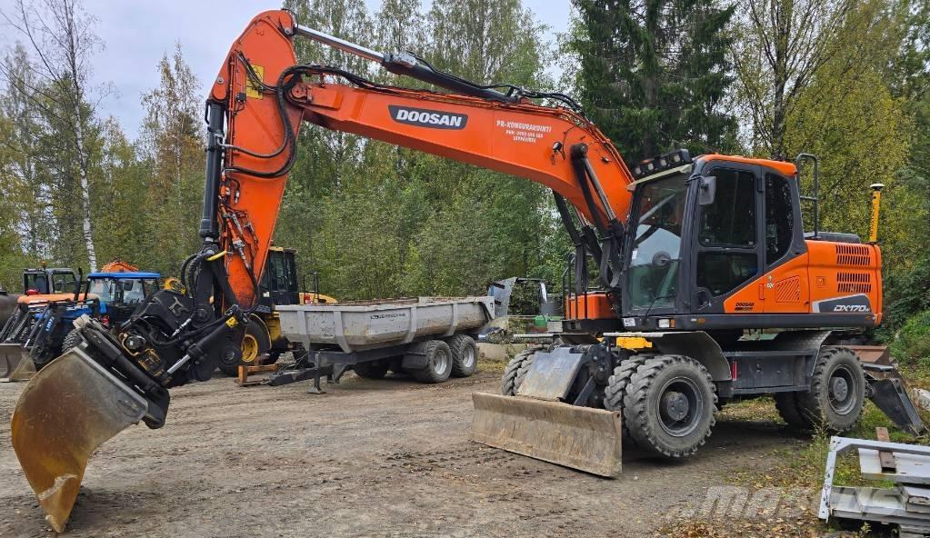 Doosan DX 170 W-5 Wielgraafmachines