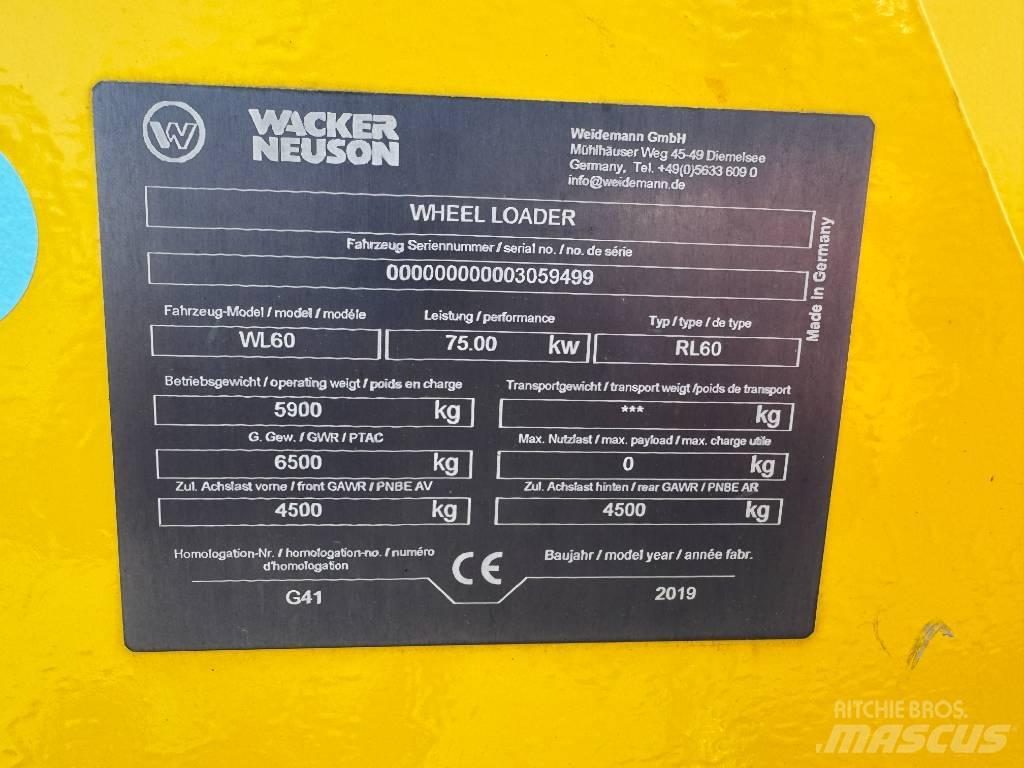 Wacker Neuson WL60 Wielladers