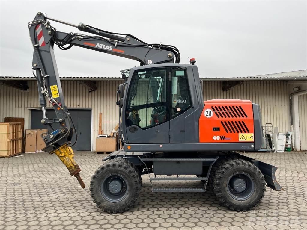Atlas 140W-BLUE Wielgraafmachines