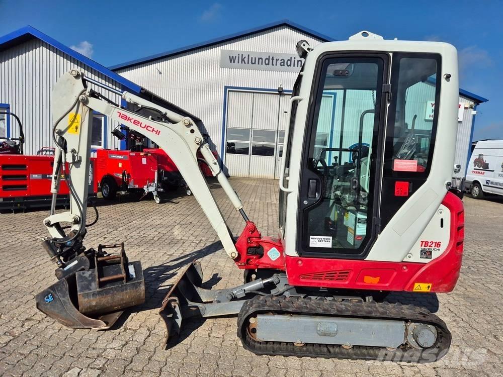 Takeuchi TB 216 Minigraafmachines < 7t