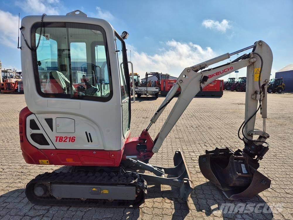 Takeuchi TB 216 Minigraafmachines < 7t